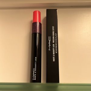 MAC COSMETICS HAUTE AND NAUGHTY MASCARA DOUBLE EFFECT BROWN